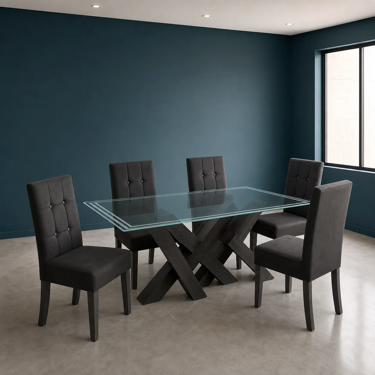 Comedor Berlín Vidrio - imagen 2