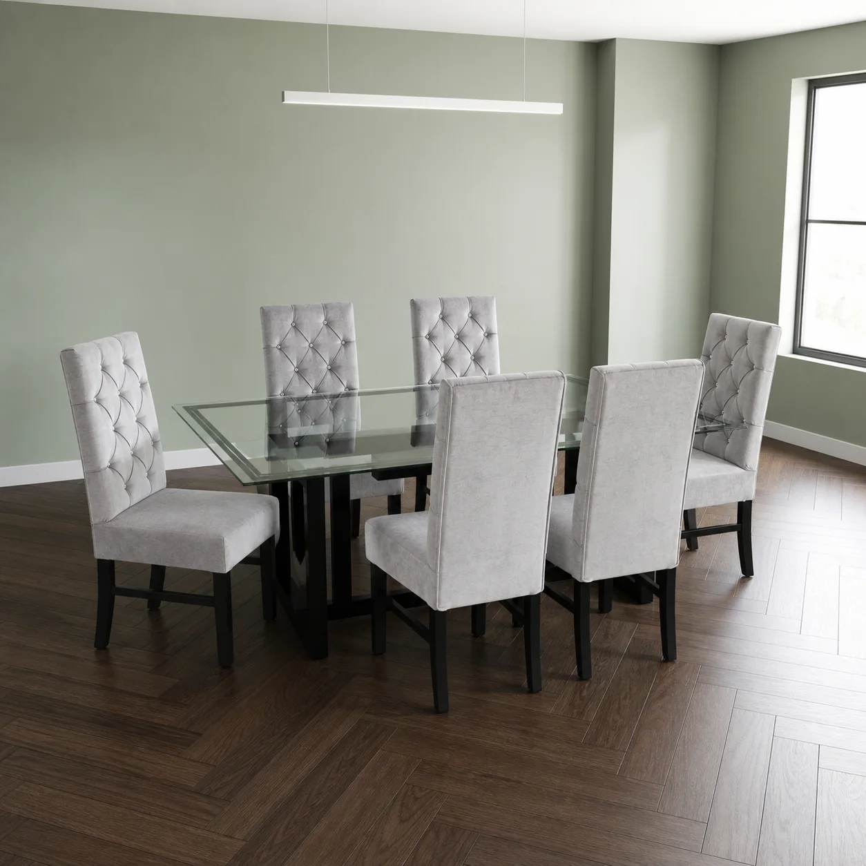 Comedor Ginebra Vidrio - imagen 2