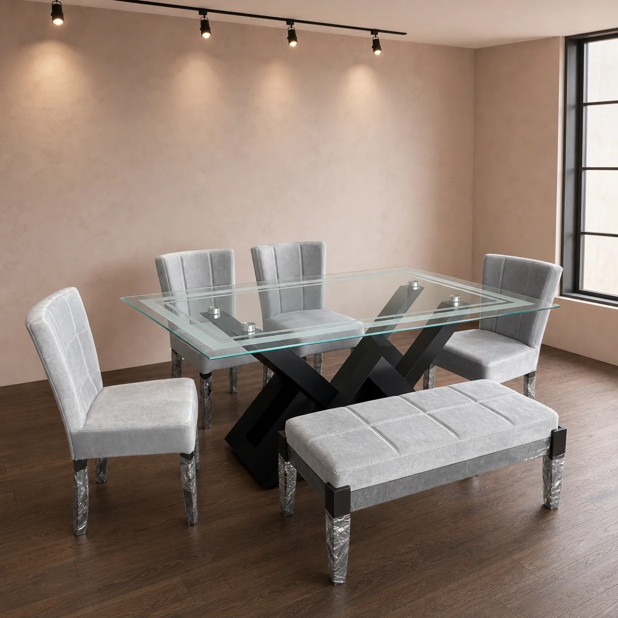Comedor Viena Vidrio - imagen 2
